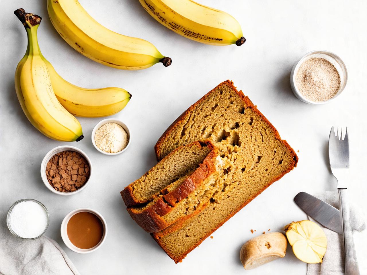 Gather These Essential Ingredients for Banana Bread Recipe