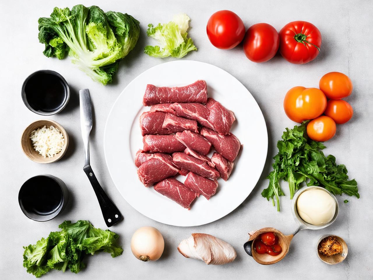 Ingredients for Beef Braciole for Barefoot Contessa Beef Braciole