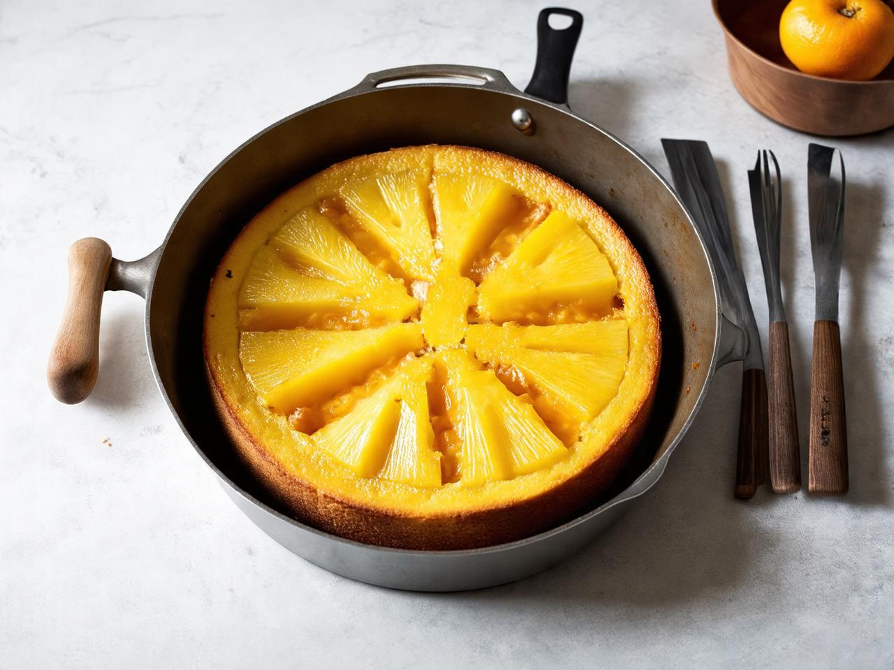 Instructions: Baking to Perfection for Barefoot Contessa Pineapple Upside down Cake