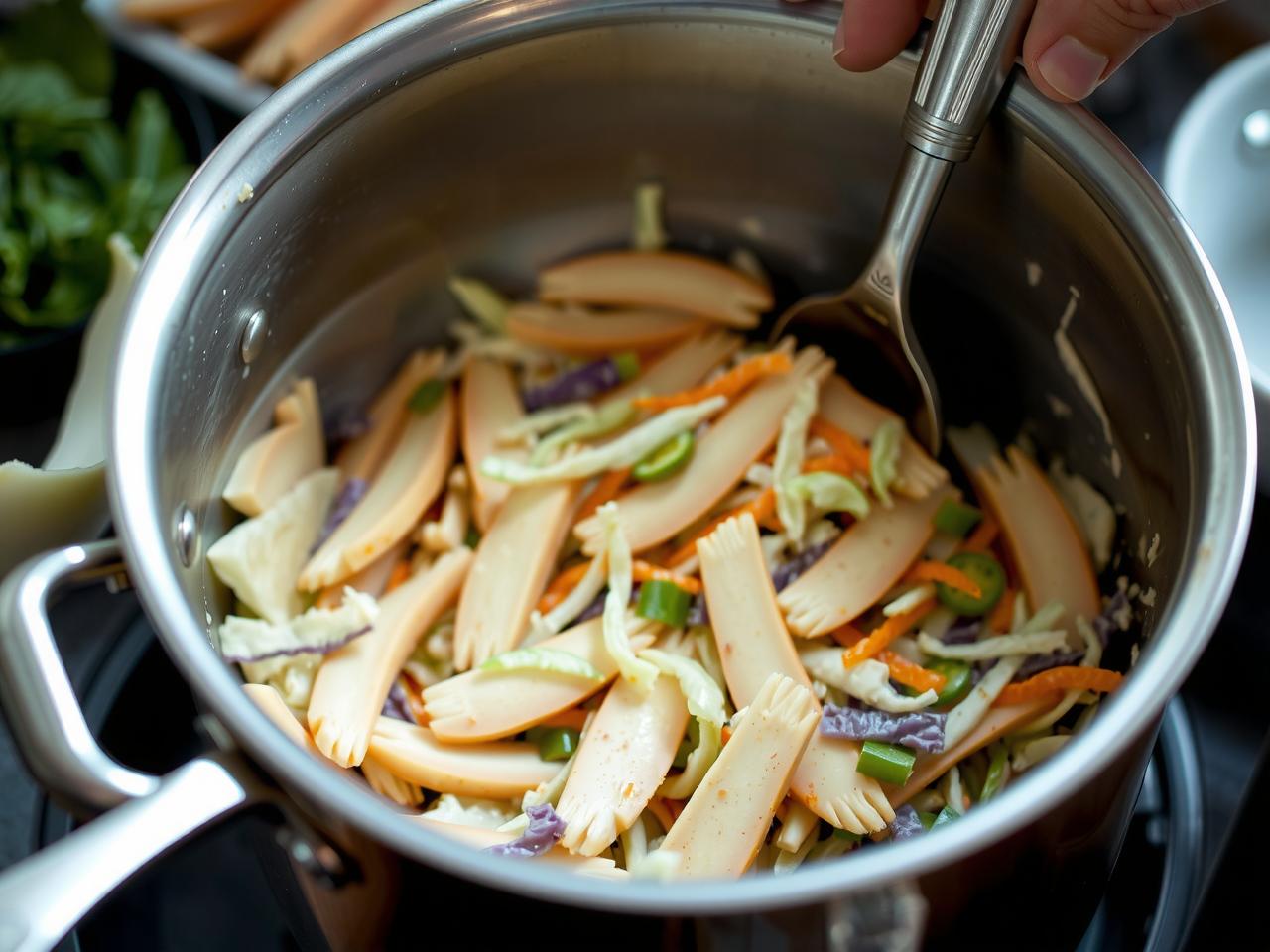 Step-by-Step Instructions for Bobby Flay Blue Cheese Coleslaw for Bobby Flay Blue Cheese Coleslaw Recipe