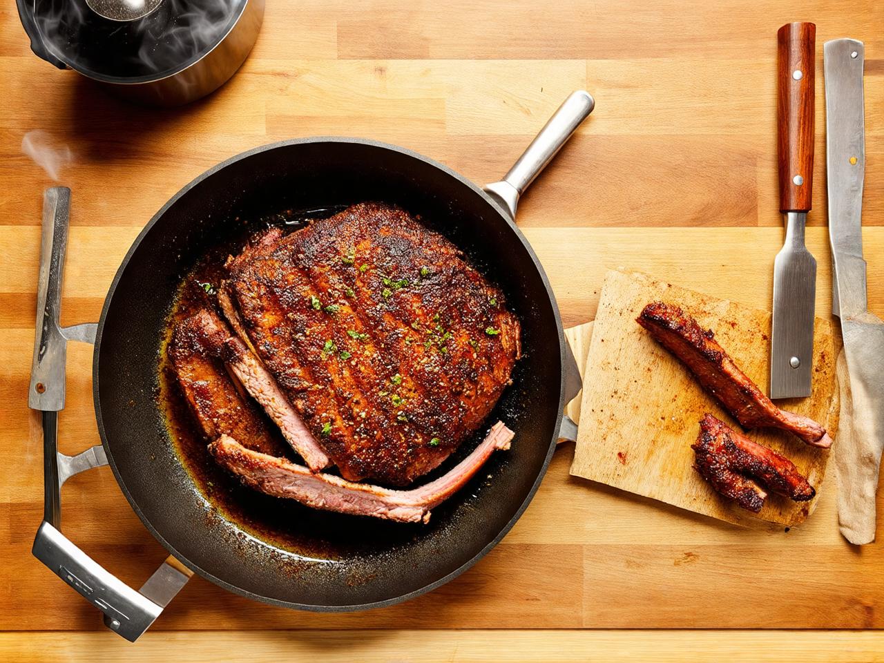 Step-by-Step Instructions for Bobby Flay's Dry Rub Ribs for Bobby Flay Dry Rub Rib Recipe