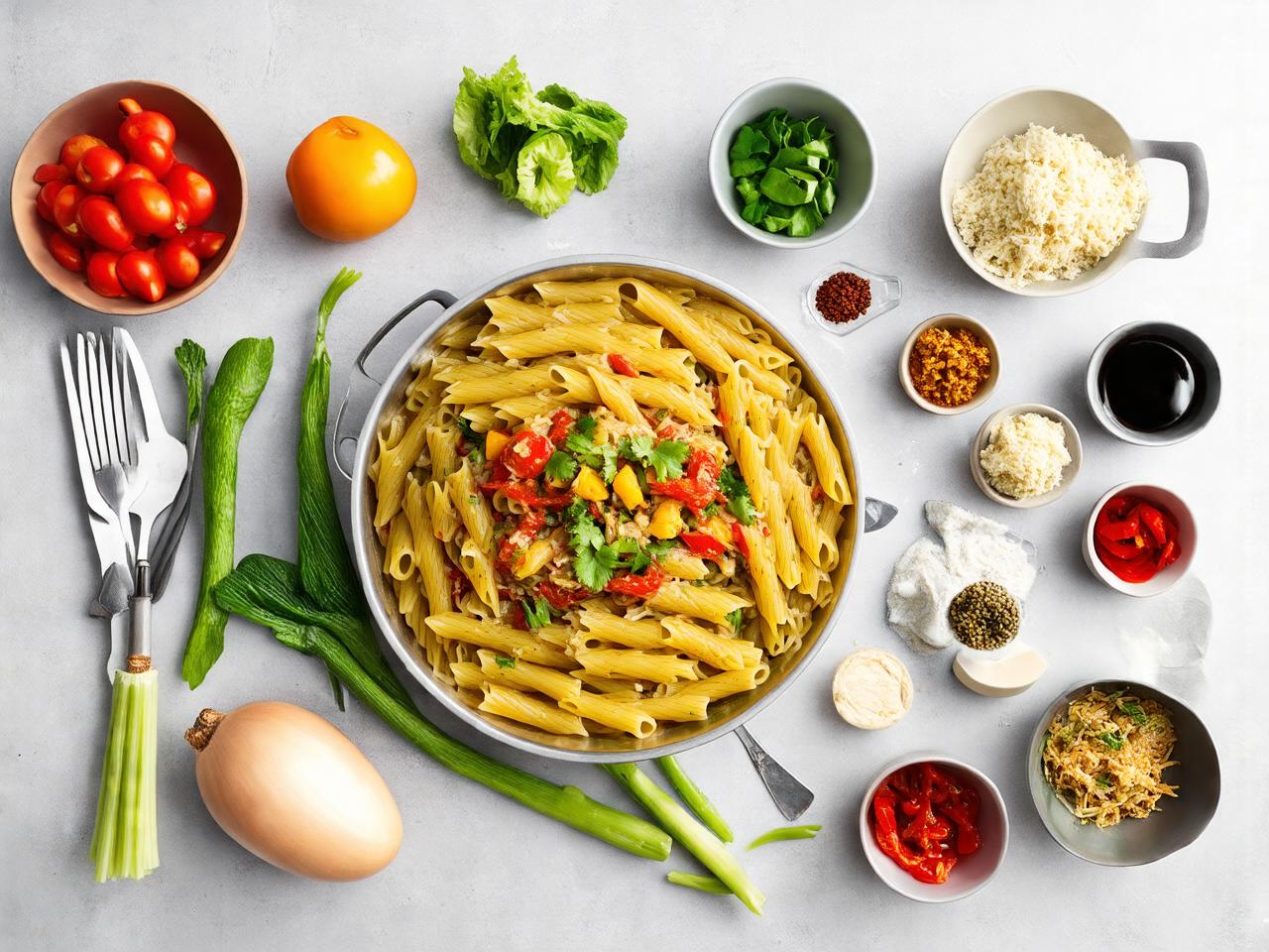 Gather Your Ingredients for Cajun Ninja Pastalaya Recipe