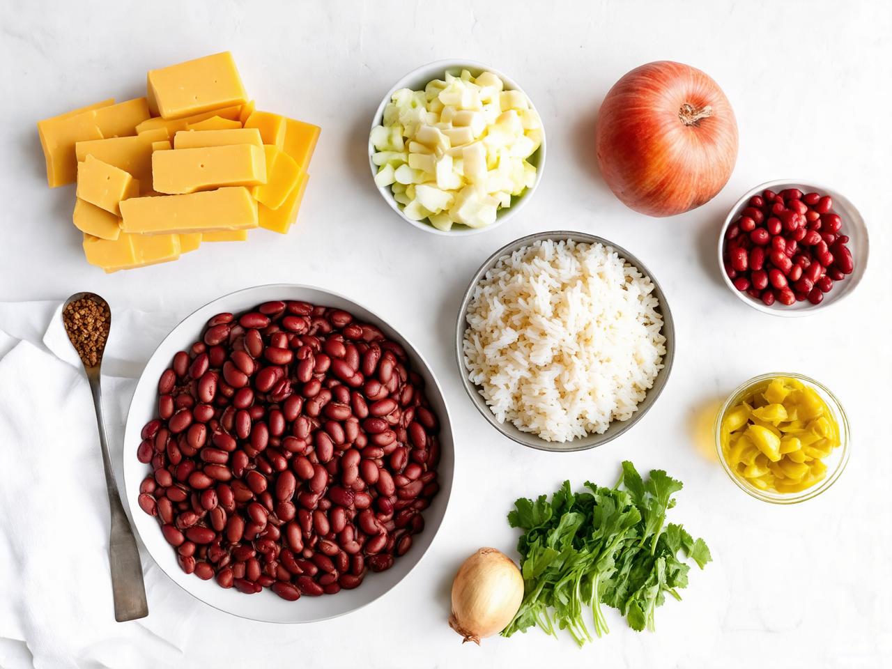 Ingredients for Cheddar's Red Beans and Rice for Cheddar’s Red Beans and Rice Recipe