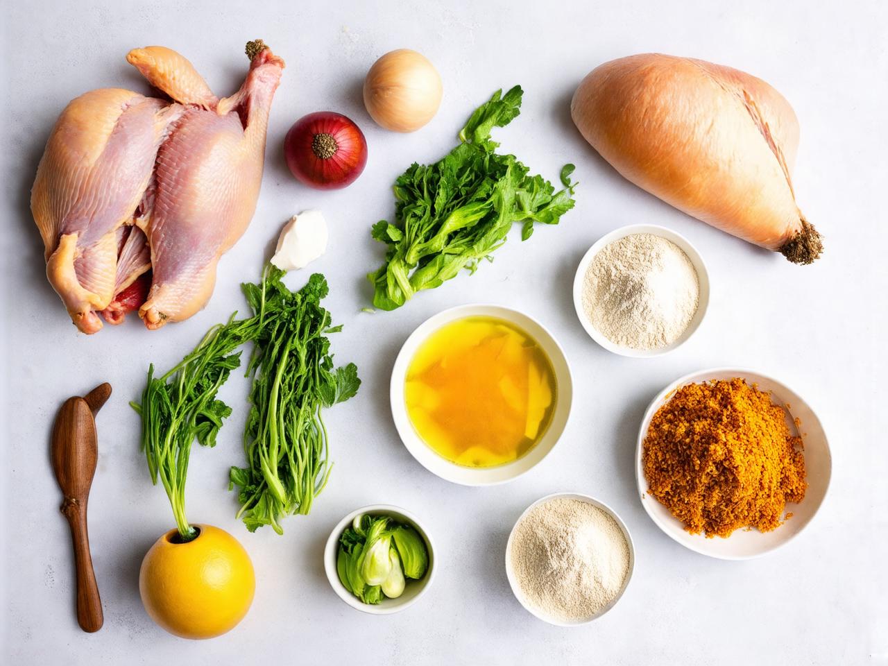 Ingredients You'll Need for Chicken Bouillon Powder Recipe