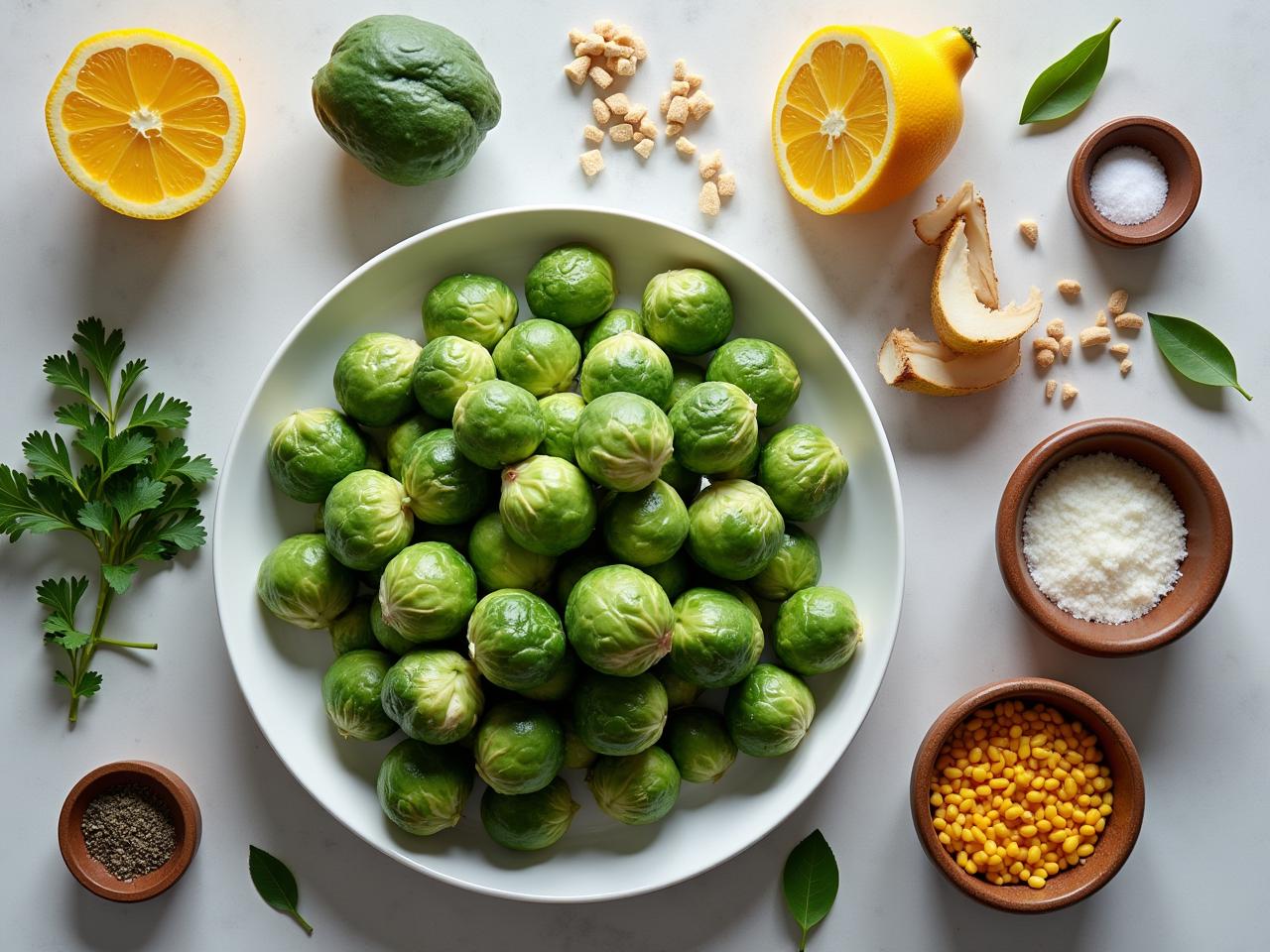Ingredients for Cooper's Hawk Brussel Sprouts for Cooper’s Hawk Brussel Sprouts Recipe