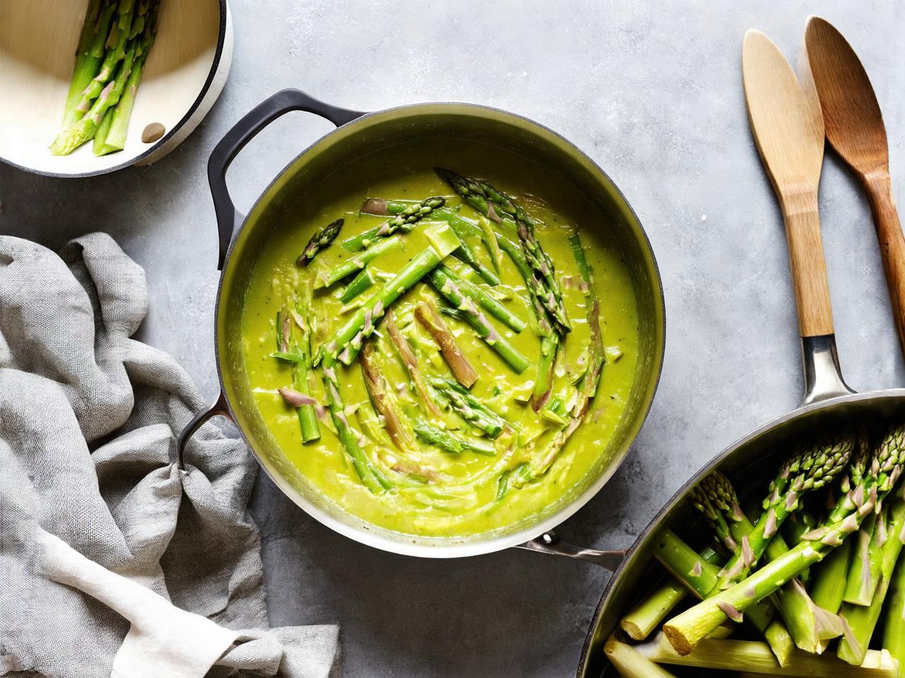 Step-by-Step Instructions for Cream of Asparagus Soup for Cream of Asparagus Soup Barefoot Contessa