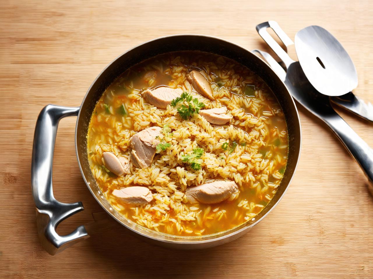 Step-by-Step Instructions for Demo’s Chicken and Rice Soup for Demo’s Chicken and Rice Soup Recipe