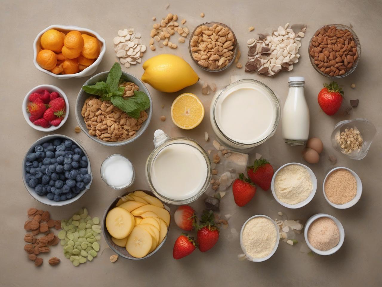 Ingredients You'll Need for Ghost Chips Ahoy Protein Shake Recipe