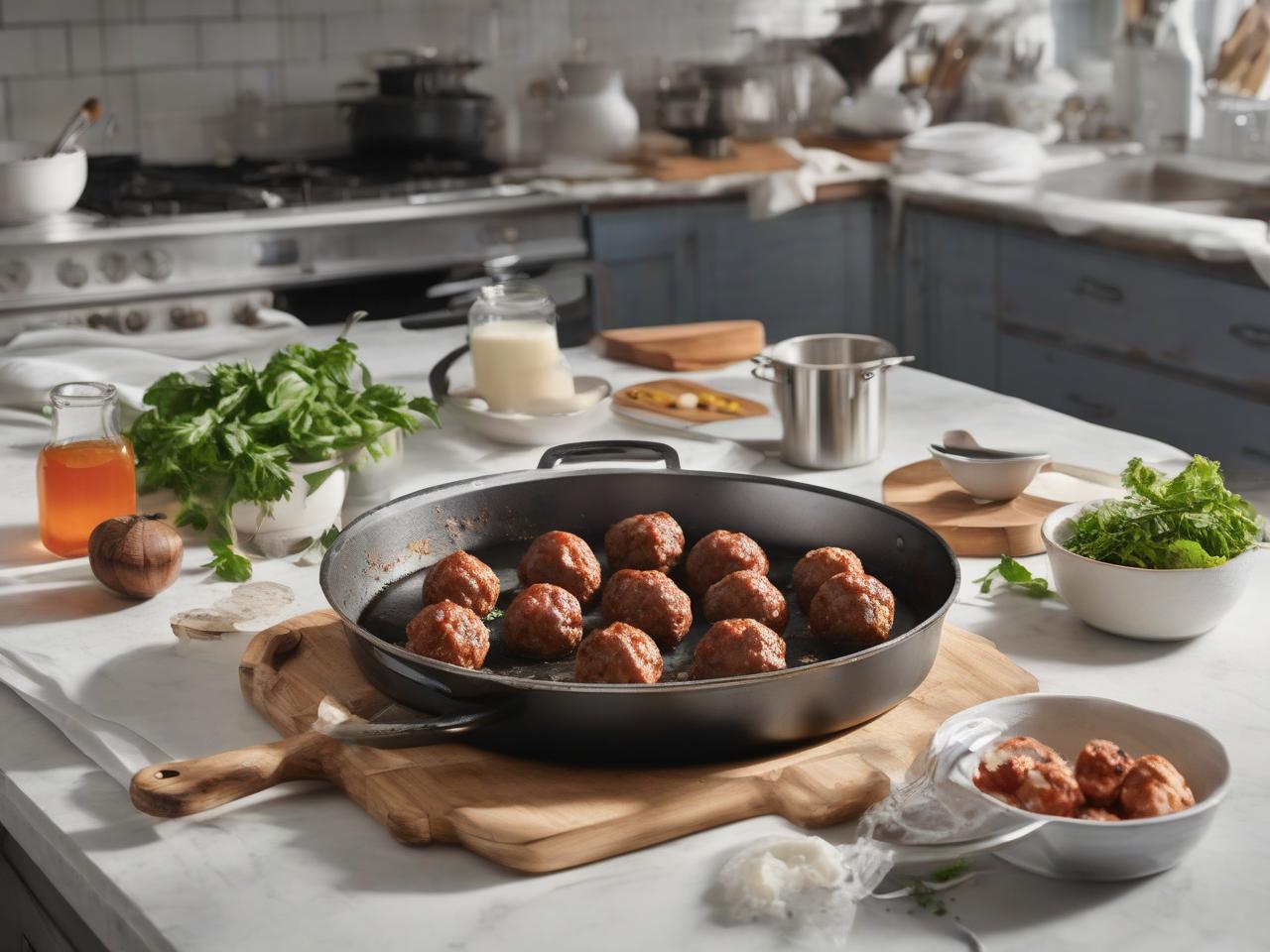 Step-by-Step Instructions for Giada De Laurentiis' Meatballs for Giada De Laurentiis Meatball Recipe
