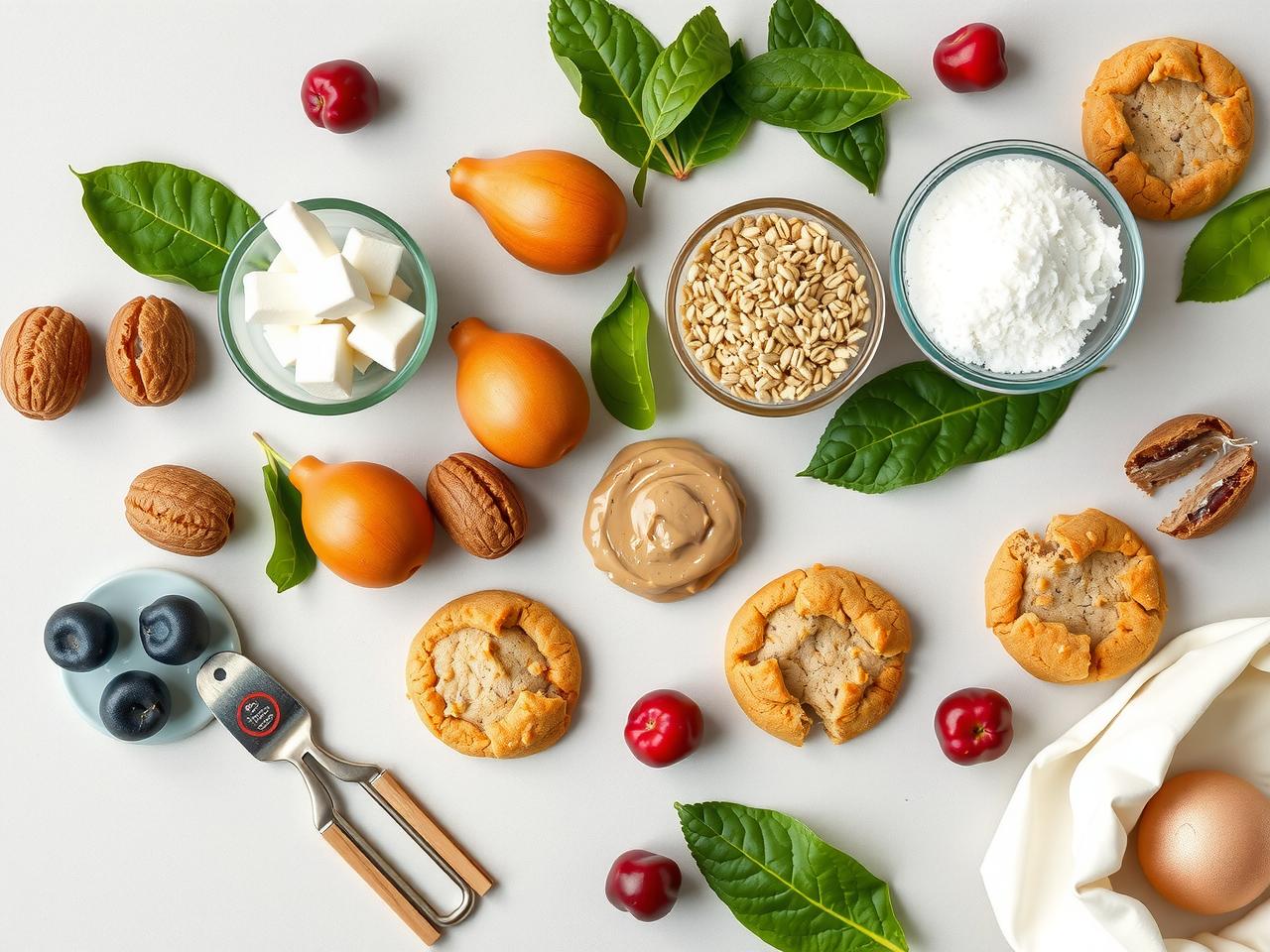 Ingredients for Grandma’s Old Fashioned Peanut Butter Cookies for Grandma’s Old Fashioned Peanut Butter Cookie Recipe