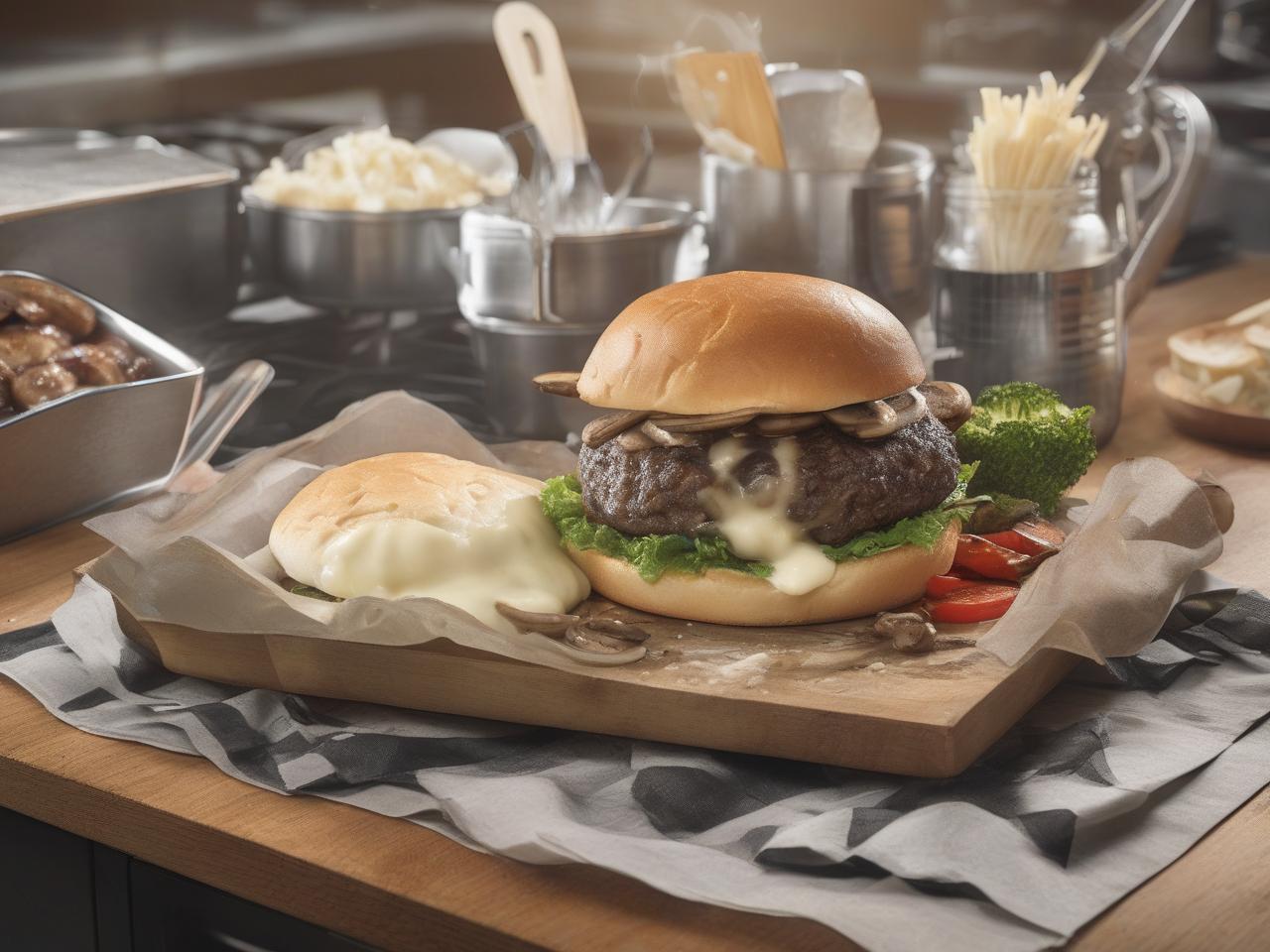 Crafting the Perfect Burger: Step-by-Step Guide for Hardees Mushroom Swiss Burger Recipe
