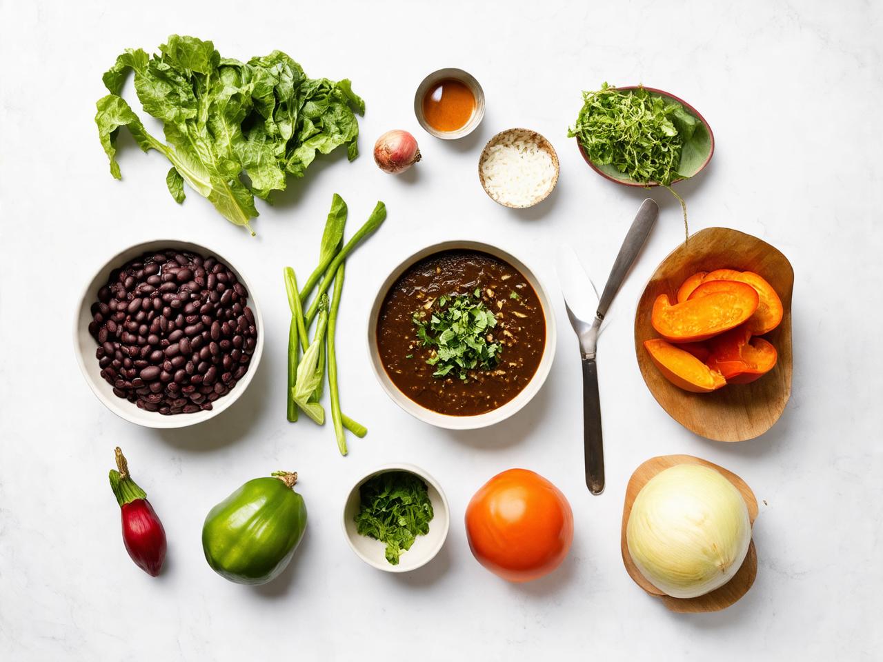 Ingredients for Ina Garten's Black Bean Soup for Ina Garten Black Bean Soup Recipe