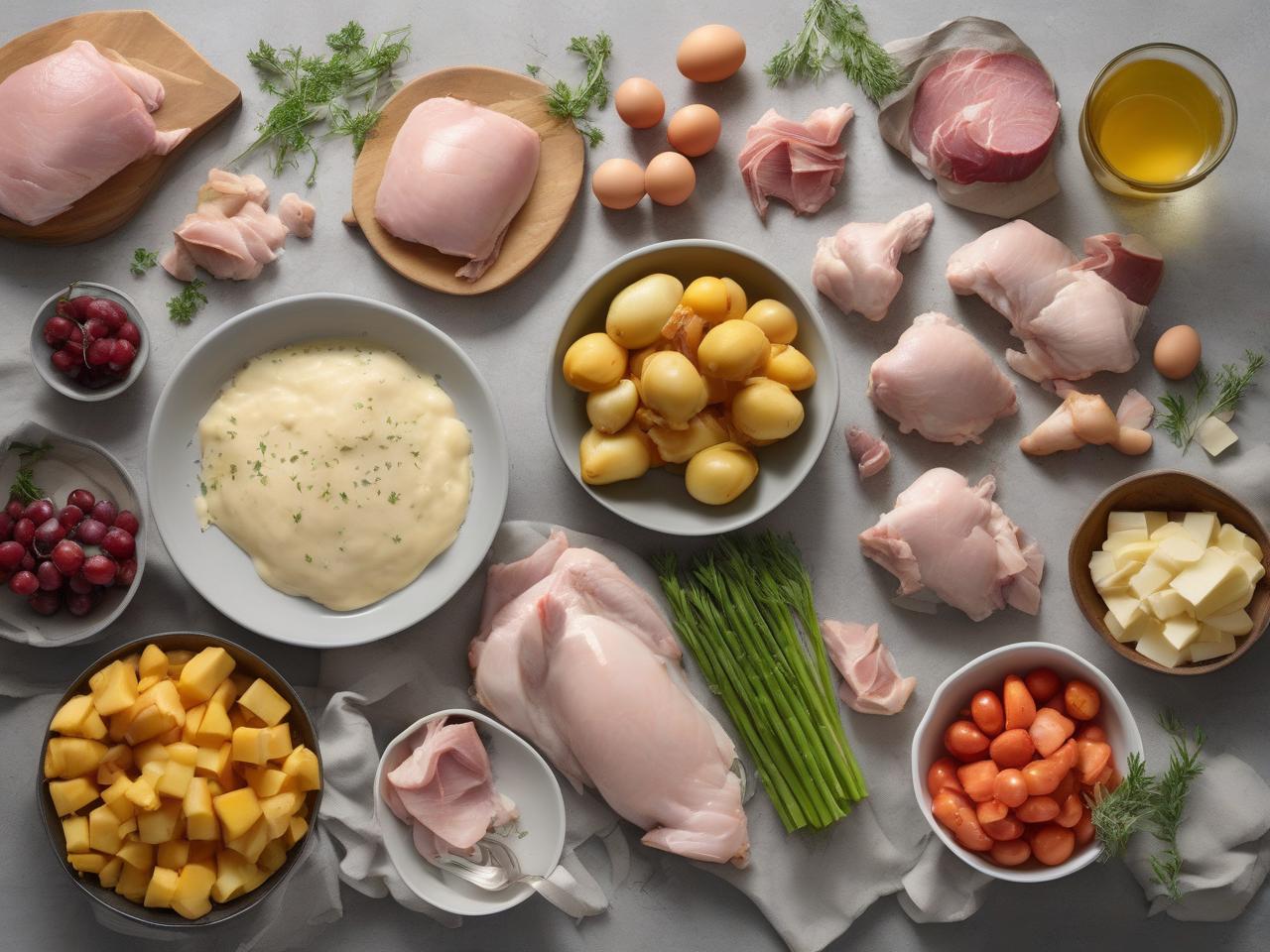 Ingredients for Chicken Cordon Bleu for Ina Garten Chicken Cordon Bleu Recipe