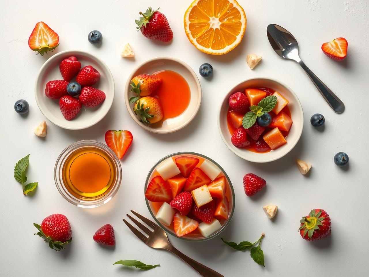 Ingredients for Jello with Fruit Cocktail for Jello with Fruit Cocktail