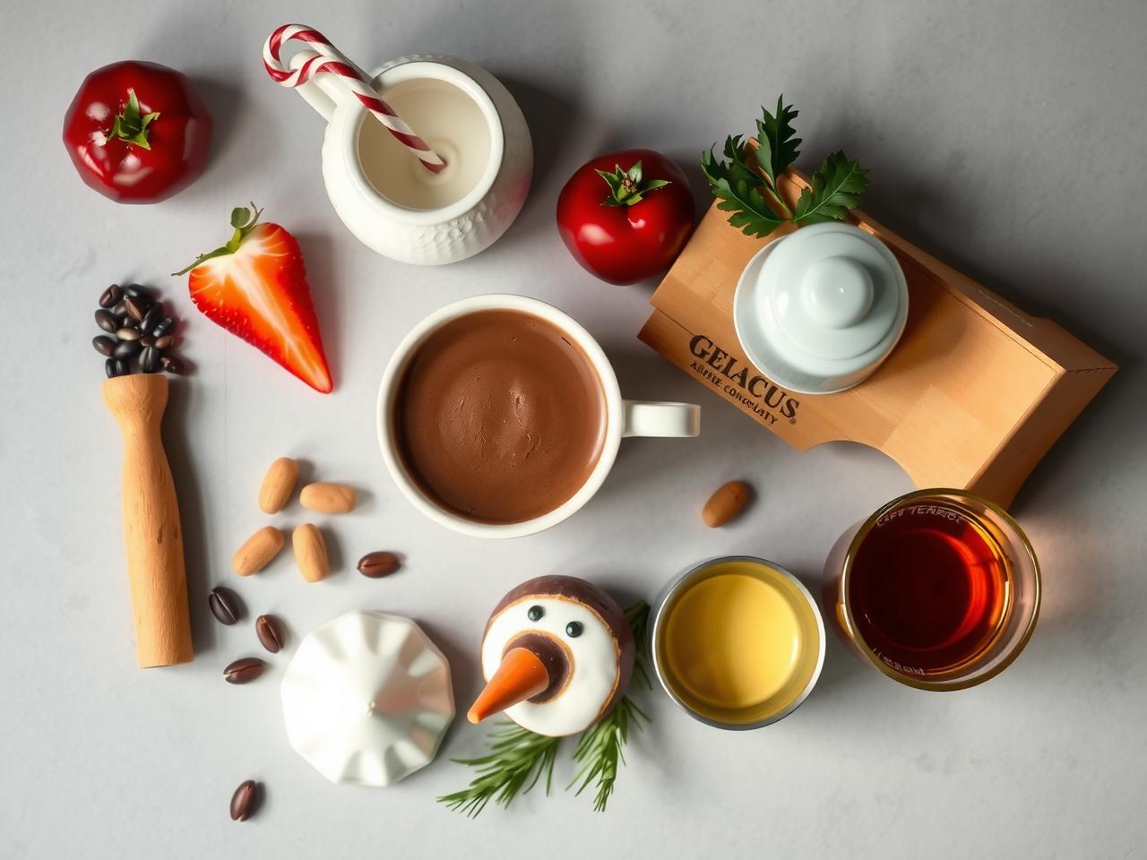 Ingredients for Judy's Hot Chocolate the Santa Clause for Judy’s Hot Chocolate the Santa Clause