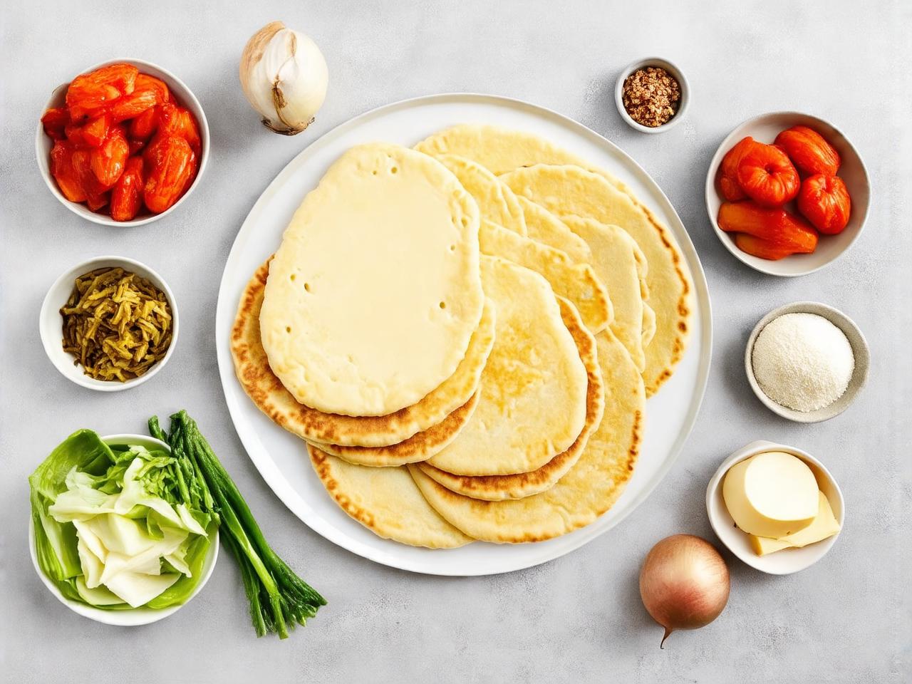 Ingredients for Korean Cheese Pancake for Korean Cheese Pancake
