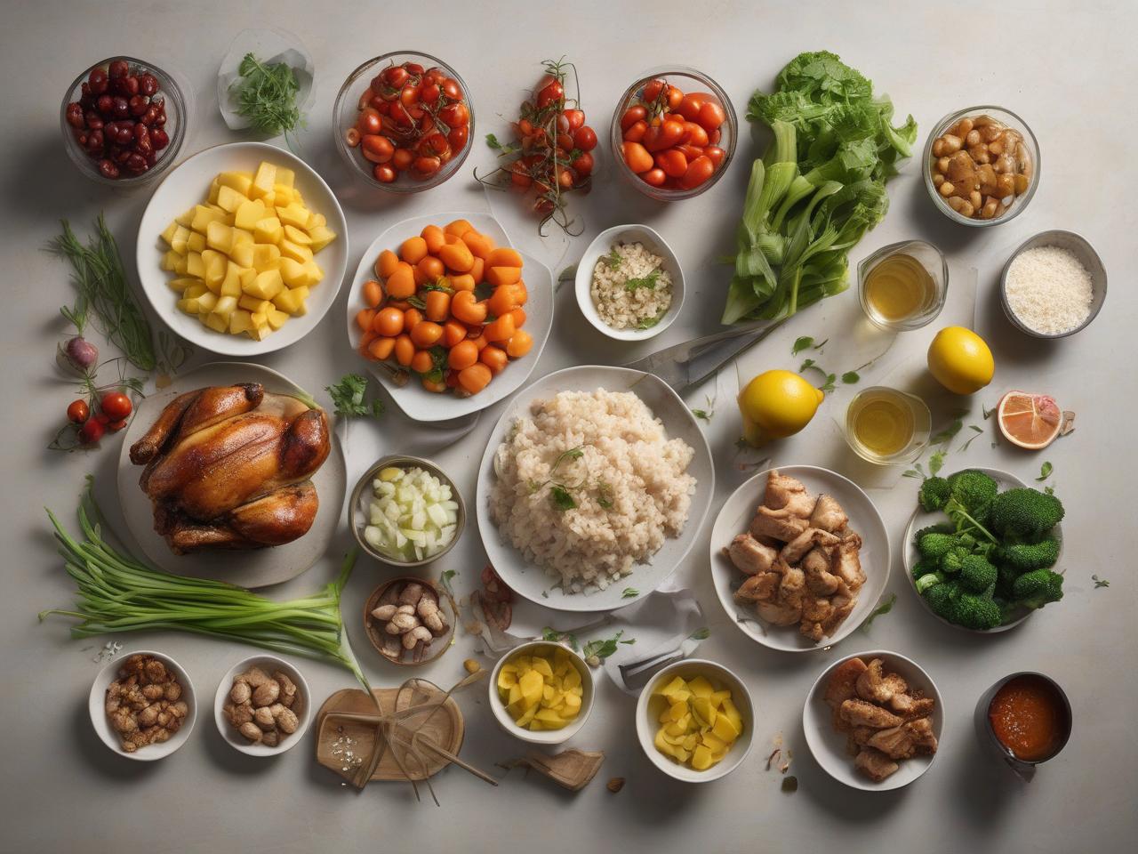 Ingredients for Leeann Chin-Style Bourbon Chicken for Leeann Chin Bourbon Chicken Recipe