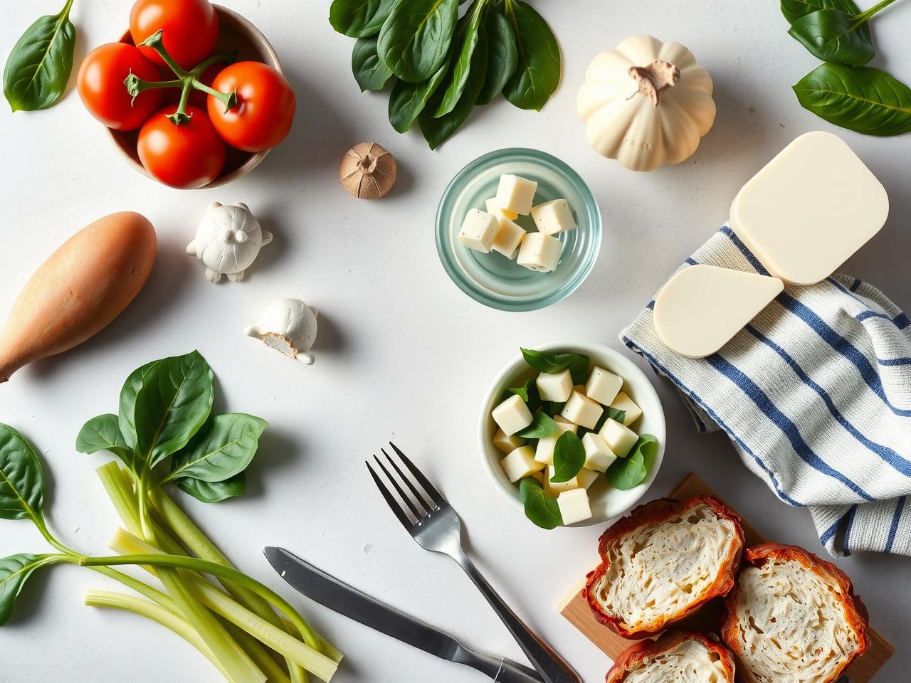 Ingredients for Morton's Steakhouse Creamed Spinach for Mortons Steakhouse Creamed Spinach Recipe