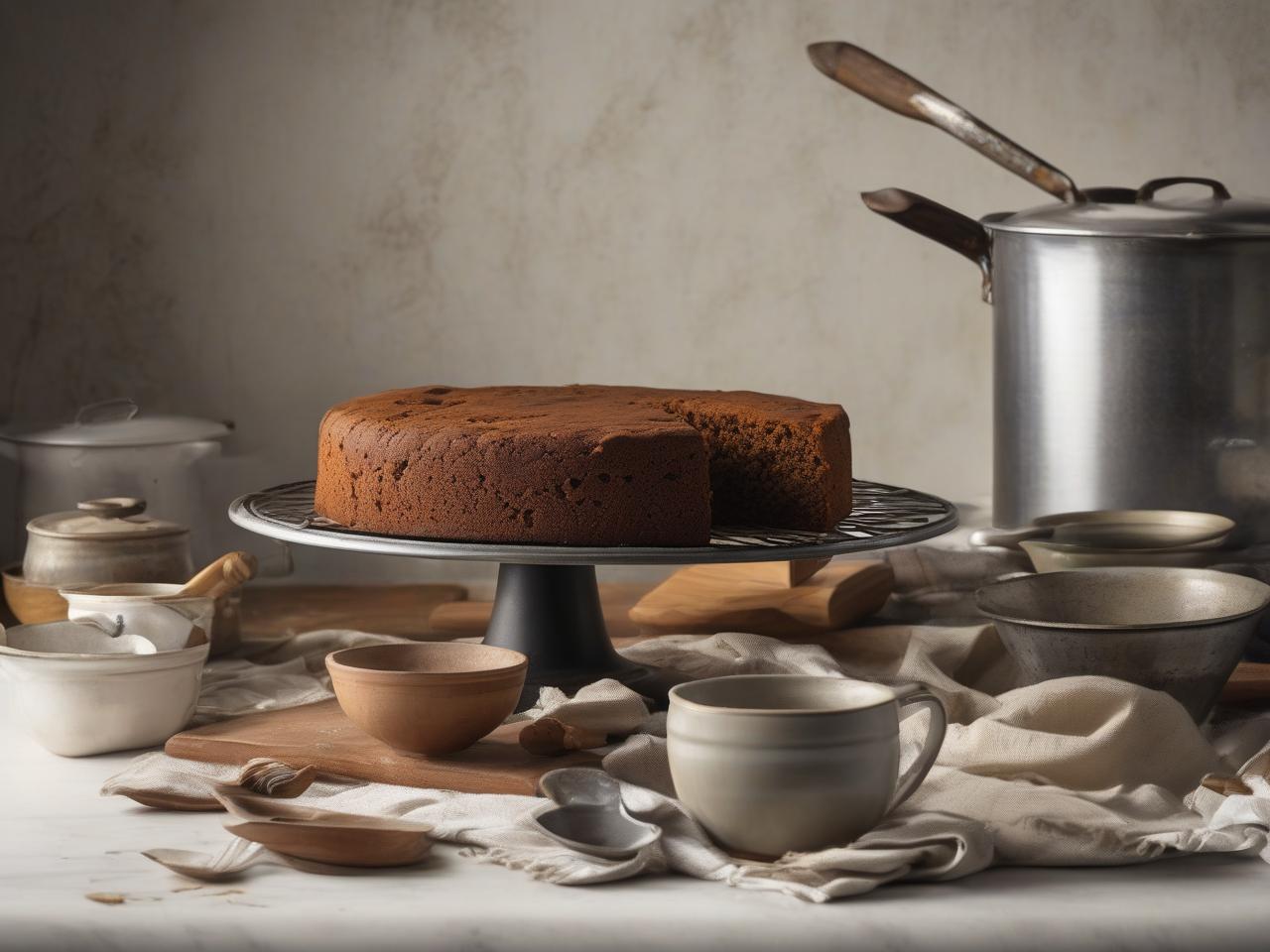 Step-by-Step Instructions for Old Fashioned Molasses Cake for Old Fashioned Molasses Cake Recipe
