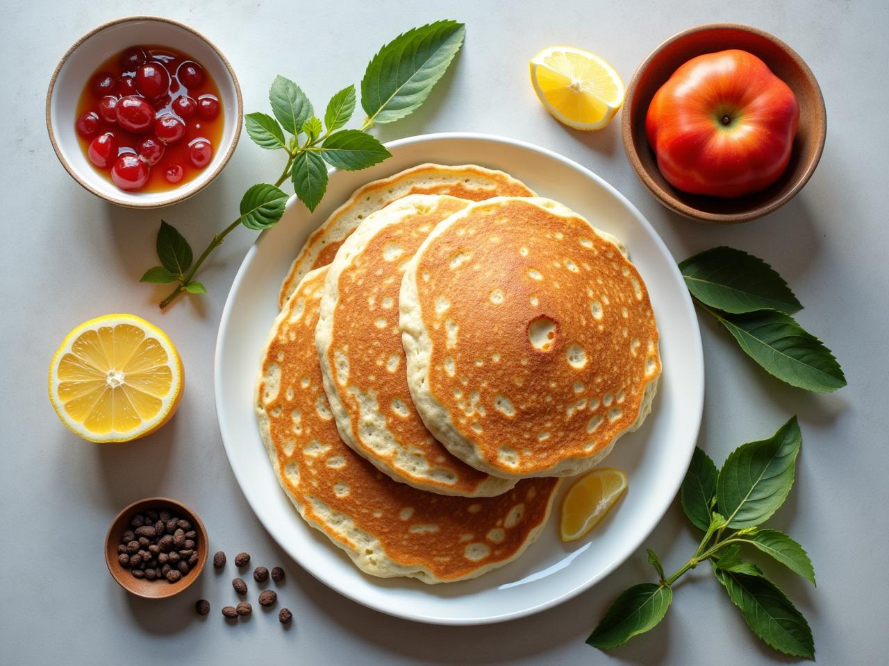 Pancake Ingredients and Measurements for Pancake Recipe