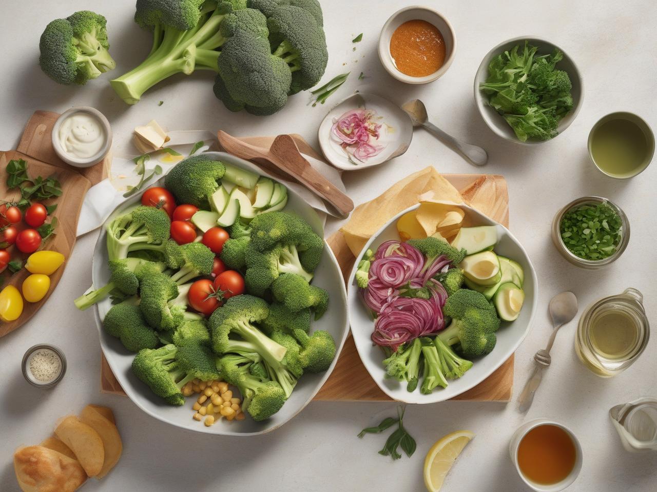 Ingredients for Panera Bread Broccoli Salad for Panera Bread Broccoli Salad Recipe