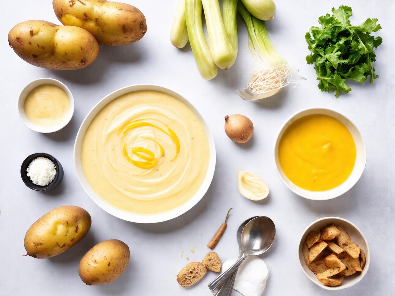 Ingredients for Panera Potato Soup for Panera Potato Soup Recipe