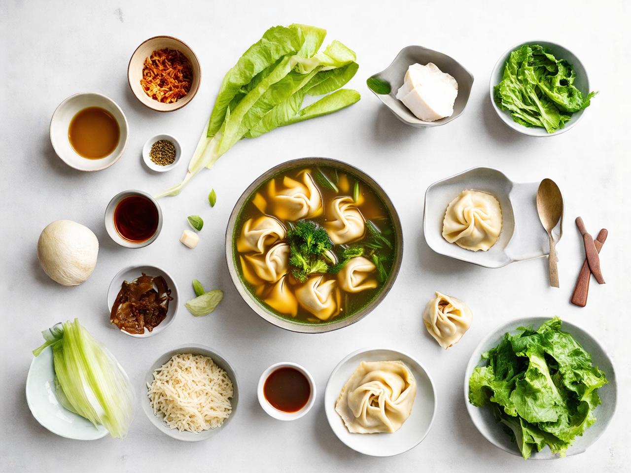 Ingredients for Pf Chang's Wonton Soup for Pf Chang’s Wonton Soup Recipe