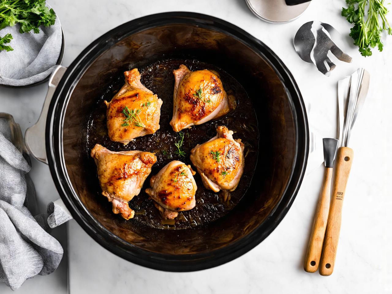 Step-by-Step Instructions for Slow Cooker Chicken Thighs for Pioneer Woman Slow Cooker Chicken Thighs