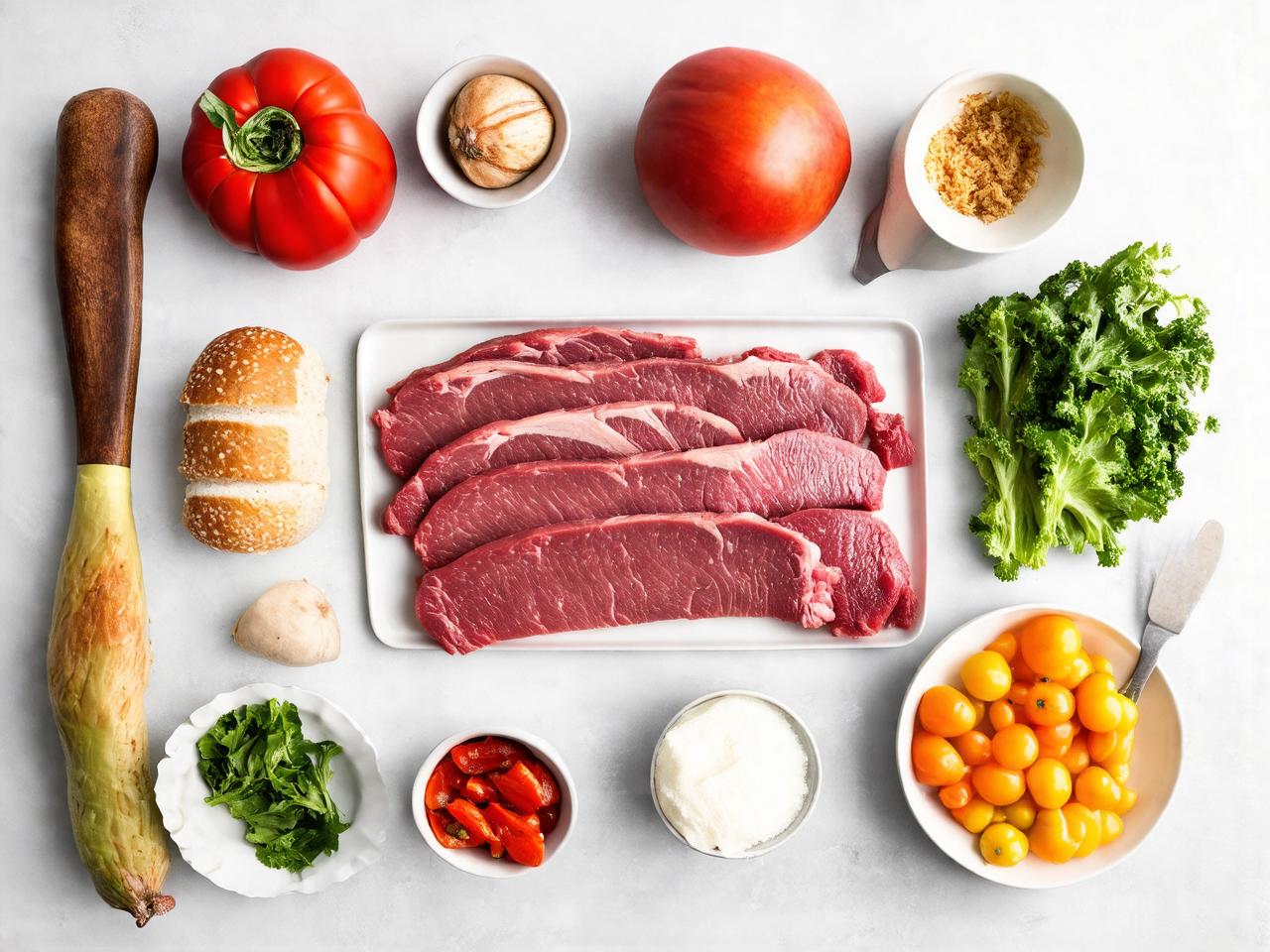 Ingredients for Pioneer Woman Swiss Steak Recipe for Pioneer Woman Swiss Steak Recipe
