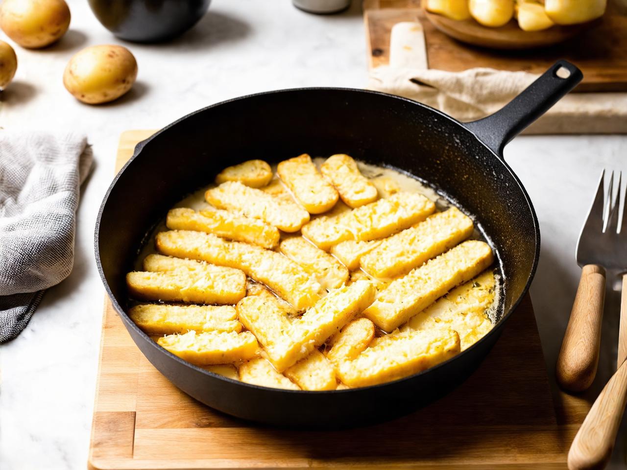 Step-by-Step Instructions for Potato Cheese Sticks Recipe