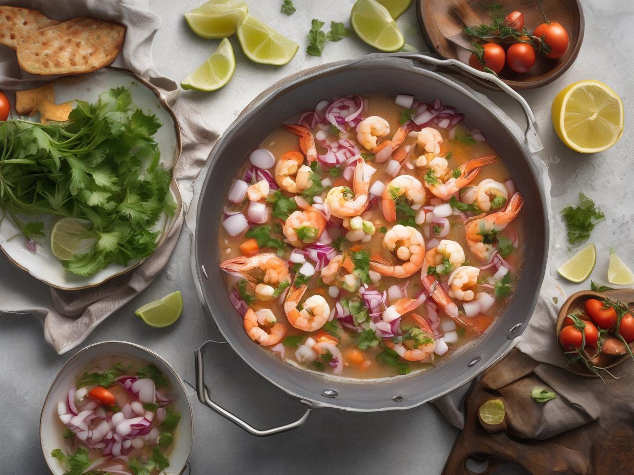Crafting the Perfect Bite: Step-by-Step Instructions for Puerto Rican Shrimp Ceviche for Puerto Rican Shrimp Ceviche Recipe