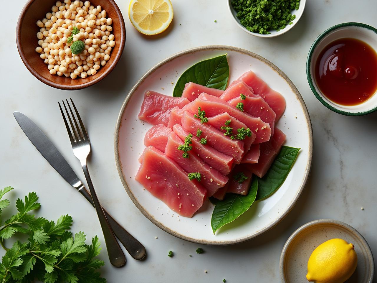 Ingredients for Ruth's Chris Ahi Tuna Appetizer for Ruths Chris Ahi Tuna Appetizer Recipe