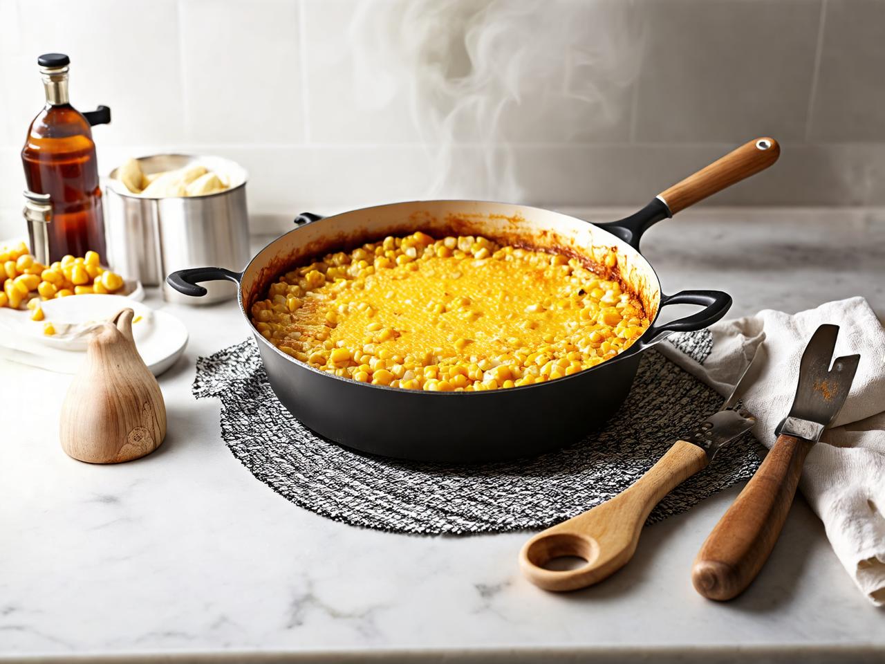 Step-by-Step Instructions for Ruth's Chris Corn Pudding for Ruth’s Chris Corn Pudding Recipe