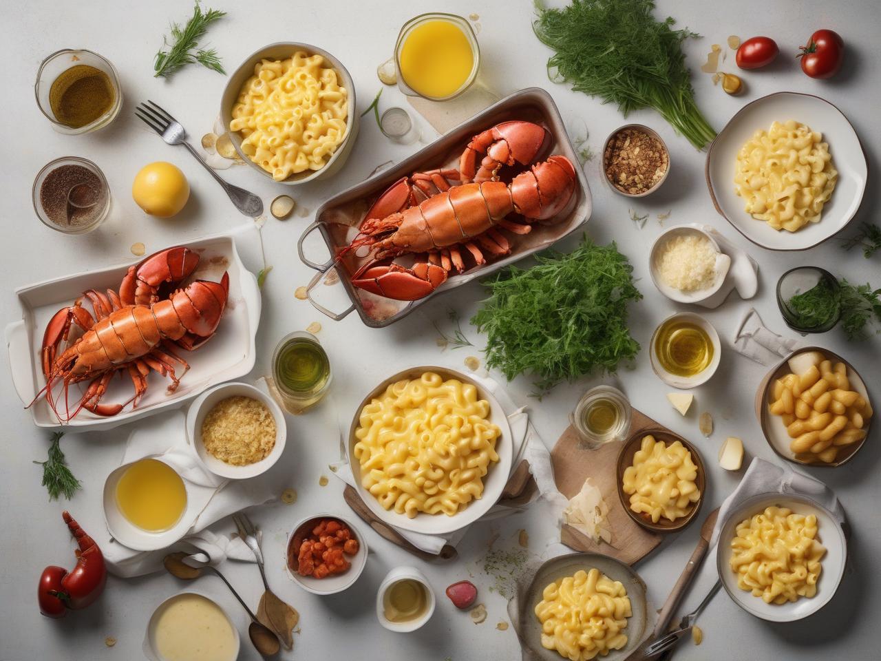 Ingredients for Ruth's Chris Lobster Mac and Cheese for Ruth’s Chris Lobster Mac and Cheese Recipe