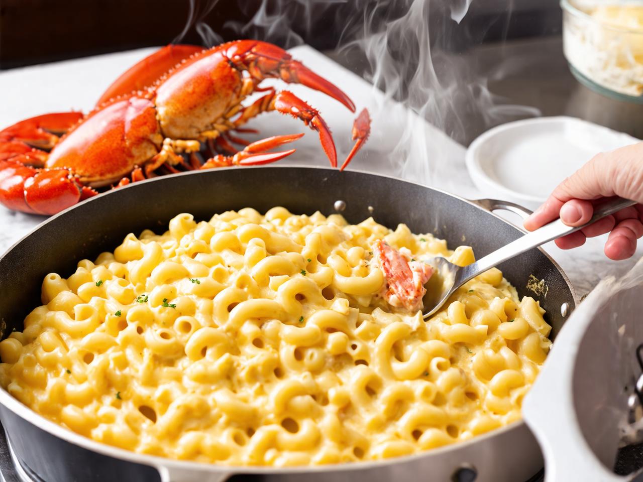 Step-by-Step Instructions for Ruth's Chris Lobster Mac and Cheese for Ruth’s Chris Lobster Mac and Cheese Recipe