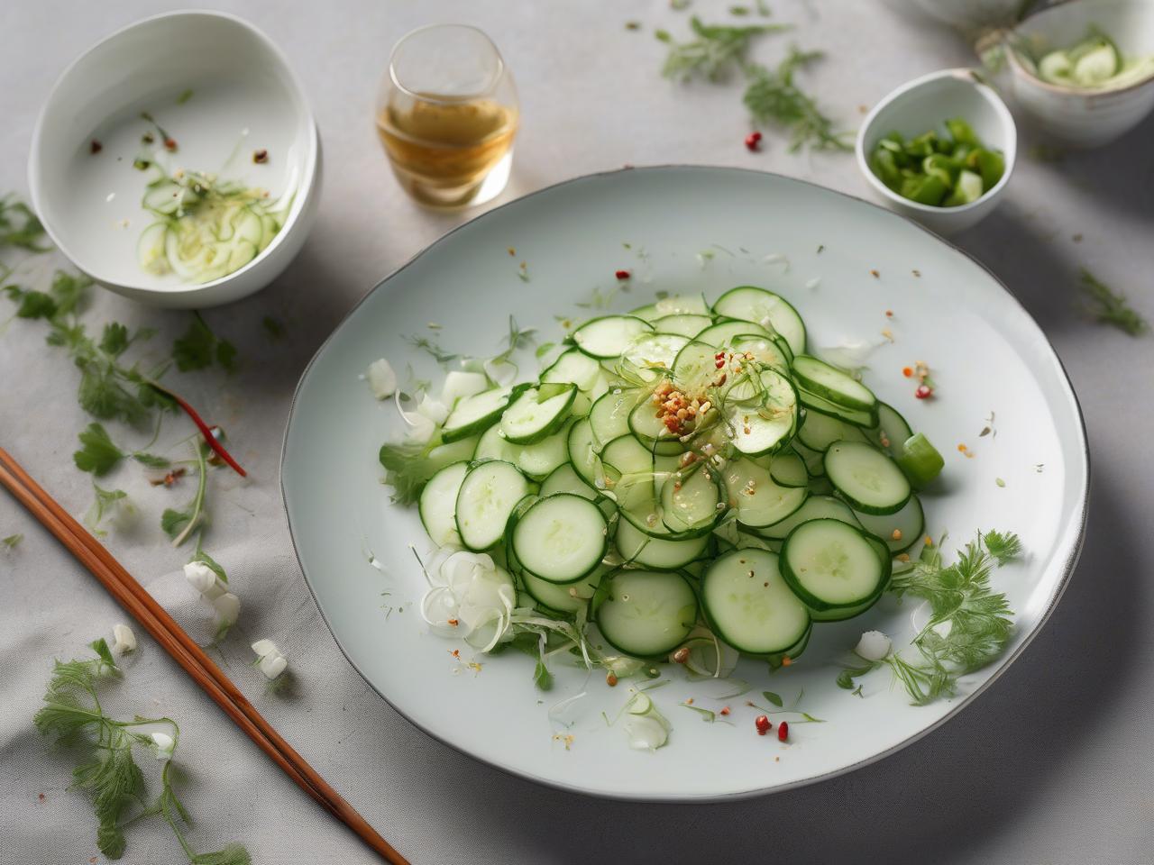 What is Simple Asian Cucumber Salad? for Simple Asian Cucumber Salad