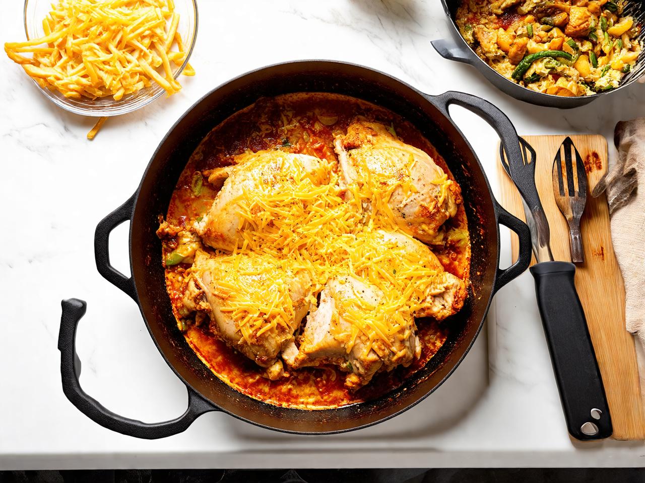 Step-by-Step Instructions for Smothered Chicken for Texas Roadhouse Smothered Chicken with Jack Cheese Recipe