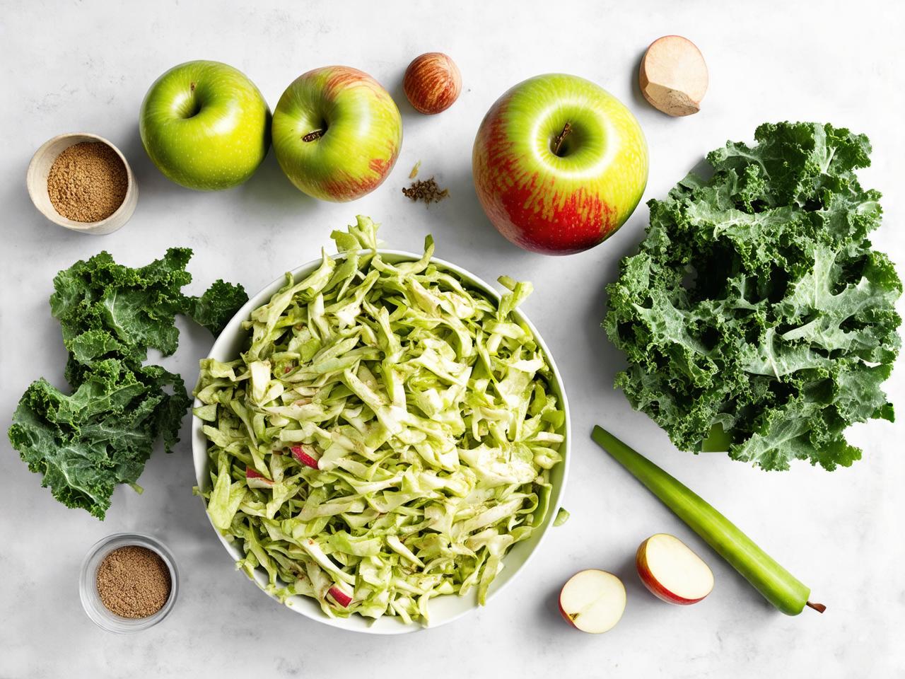 Ingredient Substitutions: Making it Your Own for Tropical Smoothie Kale Apple Slaw Recipe