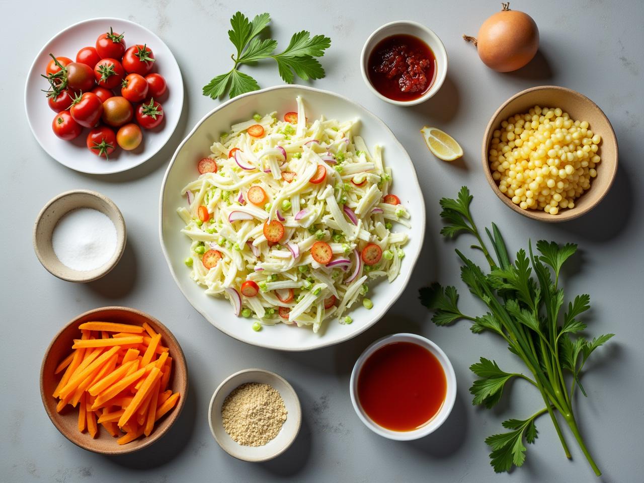 Ingredients for Zehnders Coleslaw Recipe for Zehnders Coleslaw Recipe